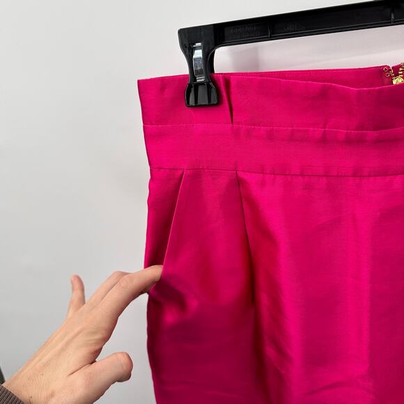 KATE SPADE Pink Silk Taffeta Skirt // 4 - Picture 3 of 9